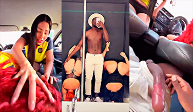 Luisa Espinoza le gusta aser trio para cojer gusto