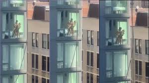 Trabajadores pillan a parejas canadienses follando en el edificio