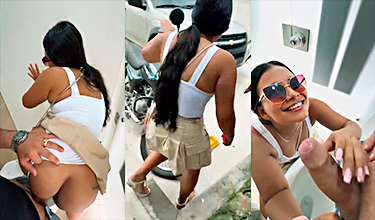 La Pistolinha Enana es follada brutalmente hasta sacarle la leche