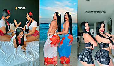 Las compilaciones de vídeos explícitos calientes de las hermanas Abello