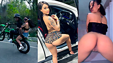 Masha le gusta masturbarse mientras se graba ese toto rosado