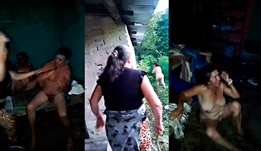 La pelea se sale de control por trampa en su propia casa