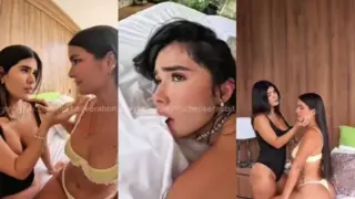 Luznith Bolivar y Michelle Rabbit se comen